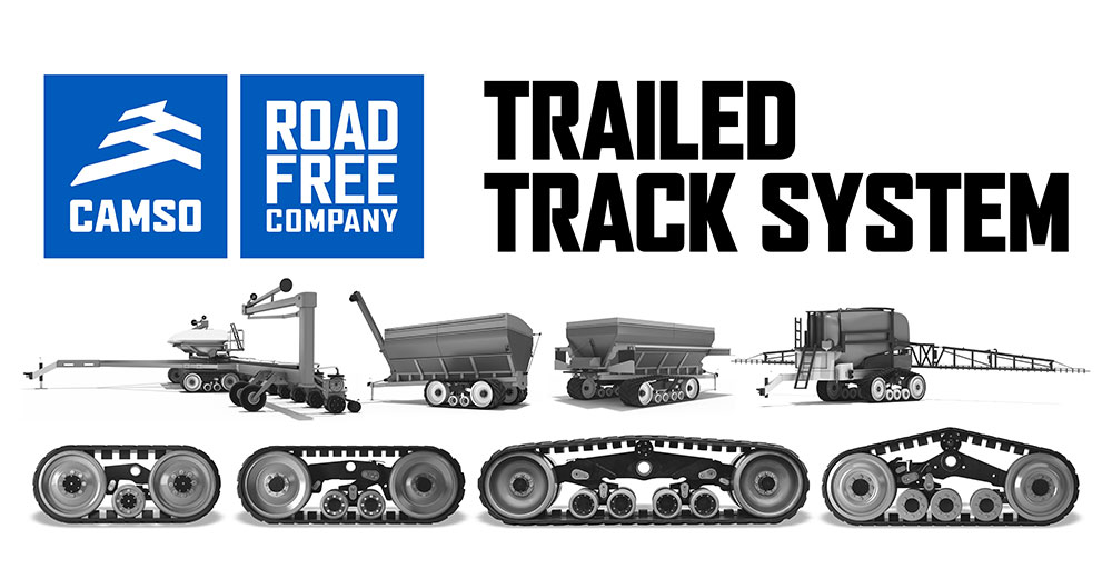 Camso bolt-on track systems - Trailed track system