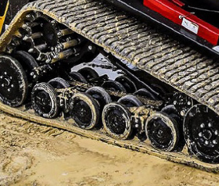 Track loader parts for undercarriage like track rollers, front & rear idlers and sprockets