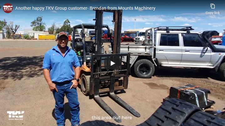 Another happy TKV Group customer- Brendan from Mounts Machinery