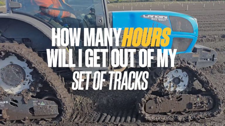 How many hours will I get out of my set of Tracks? TKV Construction